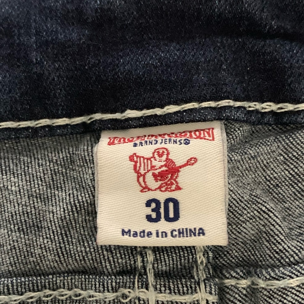 True Religion Distressed Skinny Jeans Size 30 - Picture 4 of 5